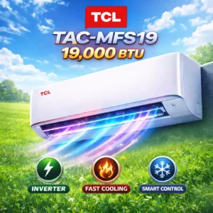 โปรแอร์ TCL TAC-MFS19 19,000 BTU พร้อมติดตั้ง (เย็นแรง ห้องกลาง)