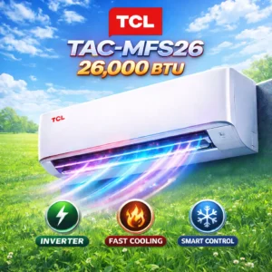 โปรแอร์ TCL TAC-MFS26 26,000 BTU พร้อมติดตั้ง (เย็นแรง ห้องใหญ่พิเศษ)
